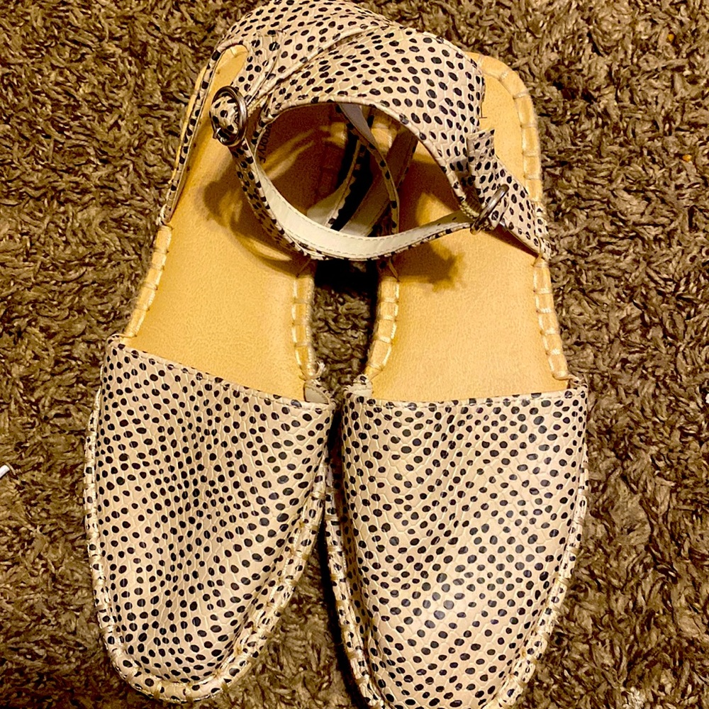 Polka dot sandals